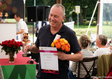 de publieksprijs ging naar Jan Spek Rozen